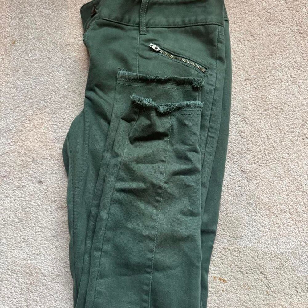 Loft Women's Green and Khaki Jeans